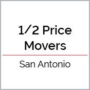 Half Price Movers text box