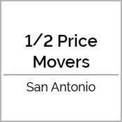 Half Price Movers text box